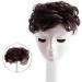 EREE HAIR 6Inch Short Curly Hair Topper Clip in Hair Topper Top Hairpieces Crwon Topper Human Hair Extensions Wiglet Topper Hair Piece for Women with Thinning Hair Reddish Brown Color - Buy Online on GoSupps.com