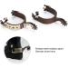 Shop WNSC Horse Pores - Low-Carbon Steel Cowboy Spores for Ranch & Horse Sports Training - Buy Online on GoSupps.com