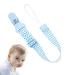 Yajexun pacifier holder clip pacifier band-anti-drop-pacifier bite belt-biting belt universal holder leash for pacifier bite straps for boys and girls a06