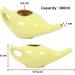 Durable Ceramic Neti Pot | Leak Proof, Non-Metallic & Lead Free | Yellow Matt Tiger Design | Sinus Relief | Microwave & Dishwasher Safe - Buy Online on GoSupps.com