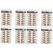 Beavorty 8 Sheets Waterproof Eyebrow Stickers Waterproof Makeup Imitation Eyebrow False Eyebrows Cosmetics 4d