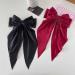 dinghaole 4 Bow Hair Clips Women Hair Bow Alligator Clip Hair Clip Satin Hair Bow (Red Pink Beige Black) - Buy Online on GoSupps.com