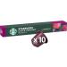 STARBUCKS Caff Verona by Nespresso Dark Roast Coffee Capsules 10 x 10 (100 Capsules) - Buy Online on GoSupps.com