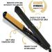 Professional 2 in 1 Hair Straightener & Curler - Titanium Flat Iron for Smooth Finish | Quick Heat Ceramic Floating Plates - Buy Online on GoSupps.com