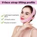 Angzhili 1 Pack V Line Face Lifting Belt Nature Reusable Double Chin Reducer Bandage Adjustable Mask Sleep Mesh Breathable Facial Slimming Strap Small V face Mask for Women and Men (Pink) - Buy Online on GoSupps.com