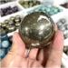 1pc Natural Pyrite Sphere Round Shape Stones Raw and Decoration Natural Quartz Crystals for Decoration Stone Generator HOMEZHOU 55mm - Buy Online on GoSupps.com