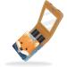 Travel Lipstick Organizer Case | Portable Makeup Bag with Mirror | Animal Red Winter Fox Design - Buy Online on GoSupps.com