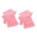POPETPOP 4 Pairs Gel Gloves Dry Hands Gloves Lotion Gloves for Dry Hands Half Finger Spa Gloves Cracked Hand Gloves Grooming Gloves Hand Care Gloves Cosmetic Miss Knitting Moisturizing