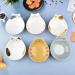 Snack Dip Bowls 3pc Japanese Cartoon Ceramic Salad Bowl Cat Shape Dessert Rice Bowl Children's Tableware Appetizer Dish Dessert Sauce Dish Home Kitchen Supplies (Color : 3Pcs-a) - Buy Online on GoSupps.com