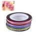 FRCOLOR 30 Rolls Decorative Tape Striping Tape Line Manicure Striping Tape Nail Art Striping Tape Nail Art Decoration Stickers With Adhesive Accessories - Buy Online on GoSupps.com