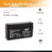 Casil 6V 1.3Ah Replacement Battery for GE 600-1054-95R Simon XT - International Shipping Available - Buy Online on GoSupps.com