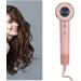 gernie Ionic Hair Dryer 1600W 110000RPM 3 Temps 2 Speeds Fast Drying Negative Ion Hair Blow Dryer with Magnetic Nozzle and 5.9ft Cord Low Noise Ionic Blow Dryer for Home Travel (Pink) - Buy Online on GoSupps.com