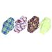 Reusable Menstrual Pads 7Pcs Reusable Menstrual Pads Washable Bamboo Charcoal Cloth Pads with Wet Bag Reusable Panty Liners Reusable SanitaryPads for Women Cloth Menstrual Pads 7+1 Style 2
