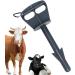 Hunters Out Tool - Hunting Cleaning Accessories | Large Animal Anal Cleaning Tools | Animal Anal Dressing Tools With Carabiner | Animal Anal Dressing Tool For Deer Large Livestock Gray - Buy Online on GoSupps.com