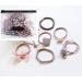 25 sets of elastic head rope different style of hair scrunchies Hair Ties Hair Scrunchies Elastic Hair Bands Pearl Ouchless Ponytail Holders Lucky Bowknot Flower Hair Accessories - Buy Online on GoSupps.com