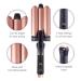 SUTRA Interchangeable Styler Sets - 3 in 1 Spring Curler Waver & Clipless Wand - Rose Gold & Black Options for Effortless Styling - Buy Online on GoSupps.com