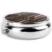 Rustic Stall Wooden Door Mini Round Pill Box - 3 Compartment Travel Pill Organizer | Portable Pocket Medicine Case for Home & Office - Buy Online on GoSupps.com