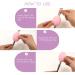 YZRYXHWL 9-Piece Makeup Brush Cover Set | Dustproof Silicone Protector Caps for Travel - Reusable Storage Holders (Pink Purple Red - Buy Online on GoSupps.com