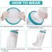 Waterproof Shower Leg Cast Covers Reusable Seal-Tight Original Cast Protector Waterproof Cast Cover Leg for Broken Surgery Foot and Ankle Cast Covers (Long Legs) - Buy Online on GoSupps.com