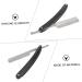 Angoily 2-Pack Straight Men's Razor - Premium Wooden Handle Shaver for a Close Comfortable Shave - Buy Online on GoSupps.com