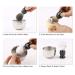 High-Quality Portable Razor Brush | Resin Shaving Brush with Black Grip | Perfect for International Shaving Needs - Buy Online on GoSupps.com