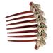 CANIGHT Decorative Hair Combs for Women Rhinestone Hair Combs Formal Hair Accessories for Women Bridal Headpiece Bridal Hair Comb Bridal Hair Pin Hair Clips for Bangs Bride Rhinestones