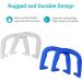 St. Pierre American Professional Series Horseshoes Complete Set with 4 Horseshoes, Stakes, Rulebook, and Tote - Blue/Gray - Buy Online on GoSupps.com