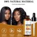 Mysense Batana Natural Hair Growth Oil - Moisturizing Serum with Organic Castor & Coconut Oils for Women & Men - Buy Online on GoSupps.com
