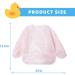 Little Dimsum Long Sleeves Toddler Weaning Bibs Set | Waterproof Feeding Coverall | Catch Food & Wipe Clean | 6-36 Months | Duck & Sheep Design - Buy Online on GoSupps.com