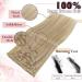 Easyouth Blonde Highlight Clip in Hair Extensions - Remy Human Hair, 22 Inch, 120g, 7Pcs #24P613 (#27P613) - Buy Online on GoSupps.com