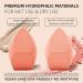 Dolovemk | Extra Large Beauty Egg Blender Makeup Sponge Face Foundation Blending Puffs Height:8.5cm(Dry)/10cm(Wet) (Pink) - Buy Online on GoSupps.com