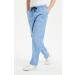 VOGRYE Men's Cargo Pants - Light Blue, Large Size | Multiple Pockets - Buy Online on GoSupps.com