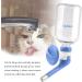 Andiker No-Drip Dog Water Dispenser Bottle | Adjustable Kennel Cage Water Drinker | Blue Pet Water Kettle - Buy Online on GoSupps.com