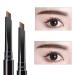 DERCLIVE 2pcs Eyebrow Definer Pencil Waterproof Durable Automaric Liner Professional Brow Kit with Brush in Black - Buy Online on GoSupps.com