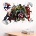 Avengers 3D Wall Stickers - Hulk, Spiderman, Superman Shield Decals for Bedrooms - Wall Art Decor - Buy Online on GoSupps.com