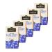 Renut Pack of 5 Bergamot Black Tea - 25 tea bags - 50g tin