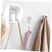 Cabilock 4-Pack No Hook Razor Holder - Metal Aluminum Alloy Shaving Storage for Bathroom | Wall-Mount Shaving Hooks & Towel Organizer - Buy Online on GoSupps.com
