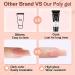 15ml White Poly Gel Nail Builder for Beginners - Nail Extension Enhancement - Buy Online on GoSupps.com
