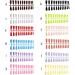 Dajidafu 1 Set False Nails Long Press Nail Tips Full Cover Artificial Fingernails Nail Art Simple Style for Women Girls Beginners SM17P63 Red - Buy Online on GoSupps.com