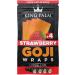 King Palm Goji Berry 4 x Strawberry Wraps Cones Pre Rolls Papers - 4 - Model-X Tips (Strawberry) - Buy Online on GoSupps.com