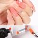 MaikcQ Nail Extension Tool Kit - 120pcs Dual Forms Nails Molds with 10Pcs Transparent Nail Tips Clip for DIY Manicure - Buy Online on GoSupps.com