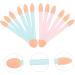 NOLITOY 24pcs Eyeshadow Brush Eye Shadow Makeup Eye Sponge Brush Eyeshadow Applicator Miss Stick Earth Tones - Buy Online on GoSupps.com