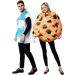 ReneeCho Couple Costume Halloween Food Cookies and Milk Carton Box Adult Men Women - Buy Online on GoSupps.com
