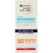 Garnier Ambre Solaire UV Gel Face Cream Advanced Sensitive SPF 50+ very high protection 50 ml UV Cream SPF 50