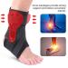 CJBIN Ankle Brace Sprain Sports Ankle Support with PE Panel Adjustable Ankle Bandage for Ankle Sprains - Buy Online on GoSupps.com