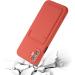 Tivenfezk Nadoli Ultra Thin Silicone Case for Xiaomi Redmi Note 11 - Shockproof Scratch-Resistant TPU Wallet Cover with Credit Card Holder - Plum Red - Buy Online on GoSupps.com