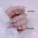8ML Manicure for DIY Nails Nail Polish Gel UV Gel Semi-Permanent Shell Thread Nail Gel Varnish Glitter(01) Style01 - Buy Online on GoSupps.com