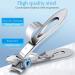 Pretty Diva Wide Jaw Toenail Clippers for Thick Nails - Stainless Steel, Heavy Duty, Extra Large & Easy Grip - Ideal for Seniors & Elderly - Silver - Buy Online on GoSupps.com