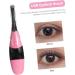MERRYHAPY Rechargeable Eyelash Curler & Brush - Professional Beauty Tool for Stunning Lashes | USB Mini Eyelash Curling Clips - Buy Online on GoSupps.com