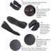 4-Layer Height Increase Insoles for Men and Women - Invisible Shoe Inserts for Taller Look - Air Cushion Heel Lifts - 3.54 Inch Boost - Buy Online on GoSupps.com